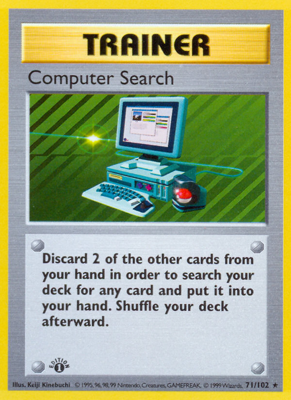 Computer Search 71/102 (1st Edition)