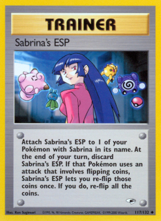Sabrina's ESP 117/132