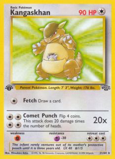 Kangaskhan 21/64 (1st Edition)
