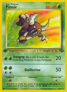 Pinsir 25/64 (1st Edition)