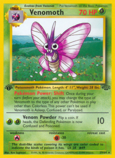 Venomoth 29/64 (1st Edition)