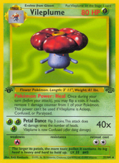 Vileplume 31/64 (1st Edition)