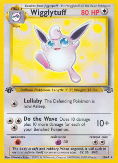 Wigglytuff 32/64 (1st Edition)