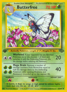 Butterfree 33/64 (1st Edition)