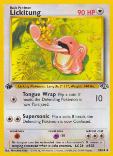Lickitung 38/64 (1st Edition)