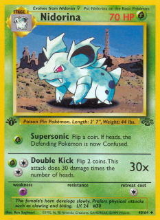 Nidorina 40/64 (1st Edition)