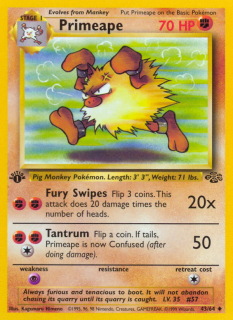 Primeape 43/64 (1st Edition)