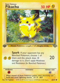 Pikachu 60/64 (1st Edition)