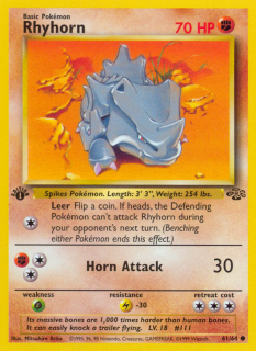 Rhyhorn 61/64 (1st Edition)