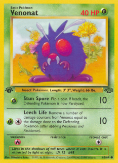 Venonat 63/64 (1st Edition)