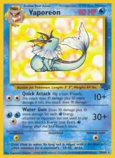 Vaporeon 28/64