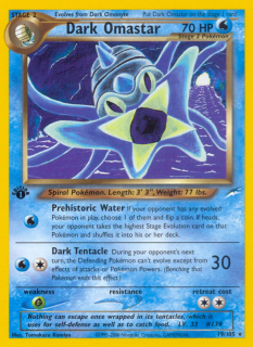 Dark Omastar 19/105 (1st Edition)
