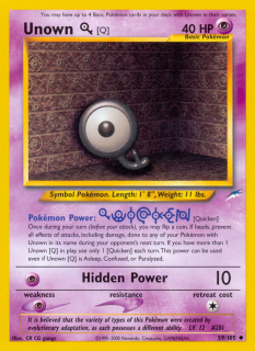 Unown Q 59/105
