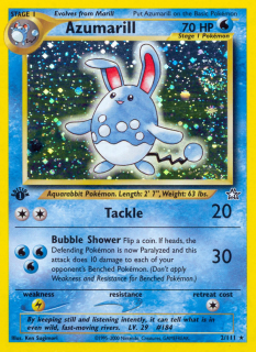 Azumarill 2/111 (1st Edition)