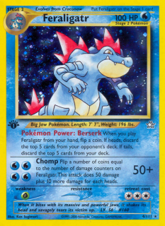 Feraligatr 4/111 (1st Edition)