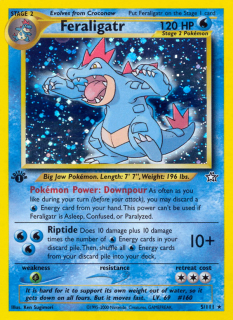 Feraligatr 5/111 (1st Edition)