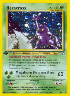 Heracross 6/111 (1st Edition)