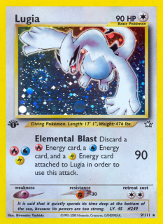 Lugia 9/111 (1st Edition)
