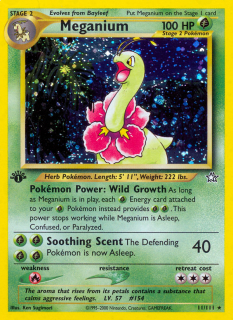 Meganium 11/111 (1st Edition)