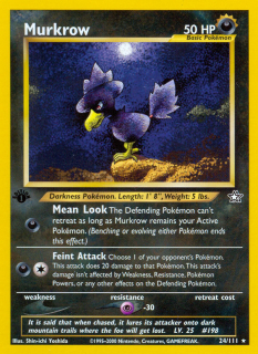 Murkrow 24/111 (1st Edition)
