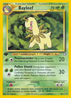 Bayleef 28/111 (1st Edition)