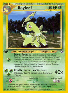 Bayleef 29/111 (1st Edition)