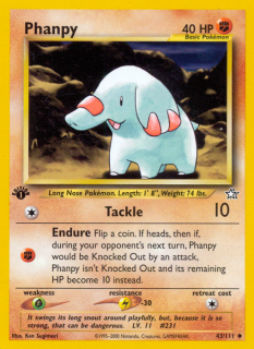 Phanpy 43/111 (1st Edition)