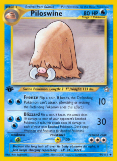 Piloswine 44/111 (1st Edition)