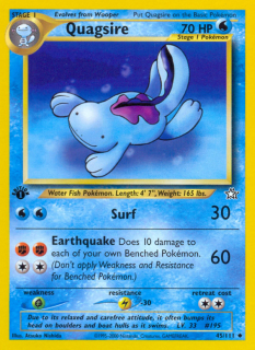 Quagsire 45/111 (1st Edition)