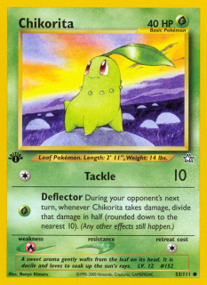 Chikorita 53/111 (1st Edition)