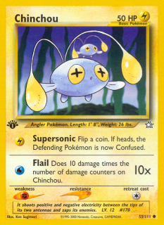 Chinchou 55/111 (1st Edition)