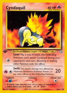 Cyndaquil 56/111 (1st Edition)