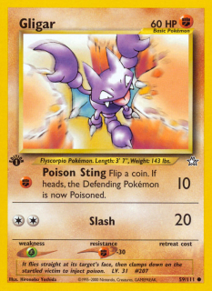 Gligar 59/111 (1st Edition)
