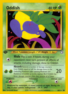 Oddish 68/111 (1st Edition)