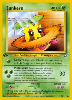 Sunkern 78/111 (1st Edition)