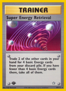 Super Energy Retrieval 89/111 (1st Edition)
