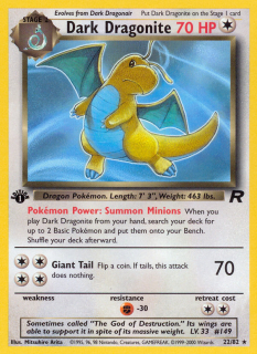 Dark Dragonite 22/82 (1st Edition)