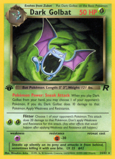 Dark Golbat 24/82 (1st Edition)