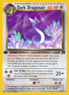 Dark Dragonair 33/82 (1st Edition)