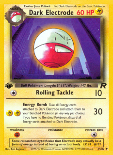 Dark Electrode 34/82 (1st Edition)
