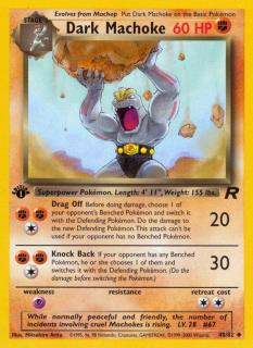 Dark Machoke 40/82 (1st Edition)
