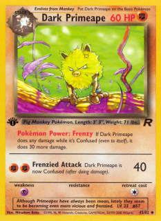 Dark Primeape 43/82 (1st Edition)