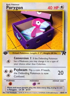 Porygon 48/82 (1st Edition)