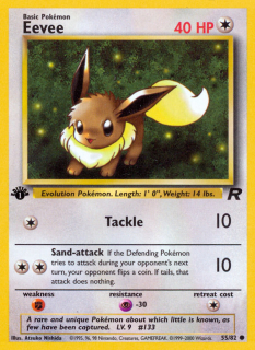 Eevee 55/82 (1st Edition)