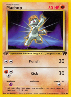 Machop 59/82 (1st Edition)
