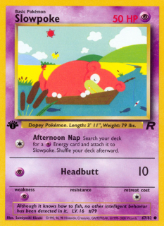 Slowpoke 67/82 (1st Edition)