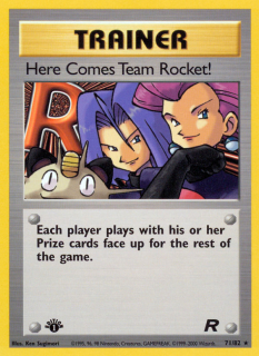 Here Comes Team Rocket! 71/82 (1st Edition)