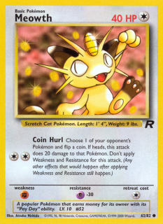 Meowth 62/82