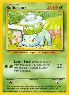 Bulbasaur 44/102