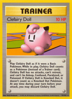 Clefairy Doll 70/102